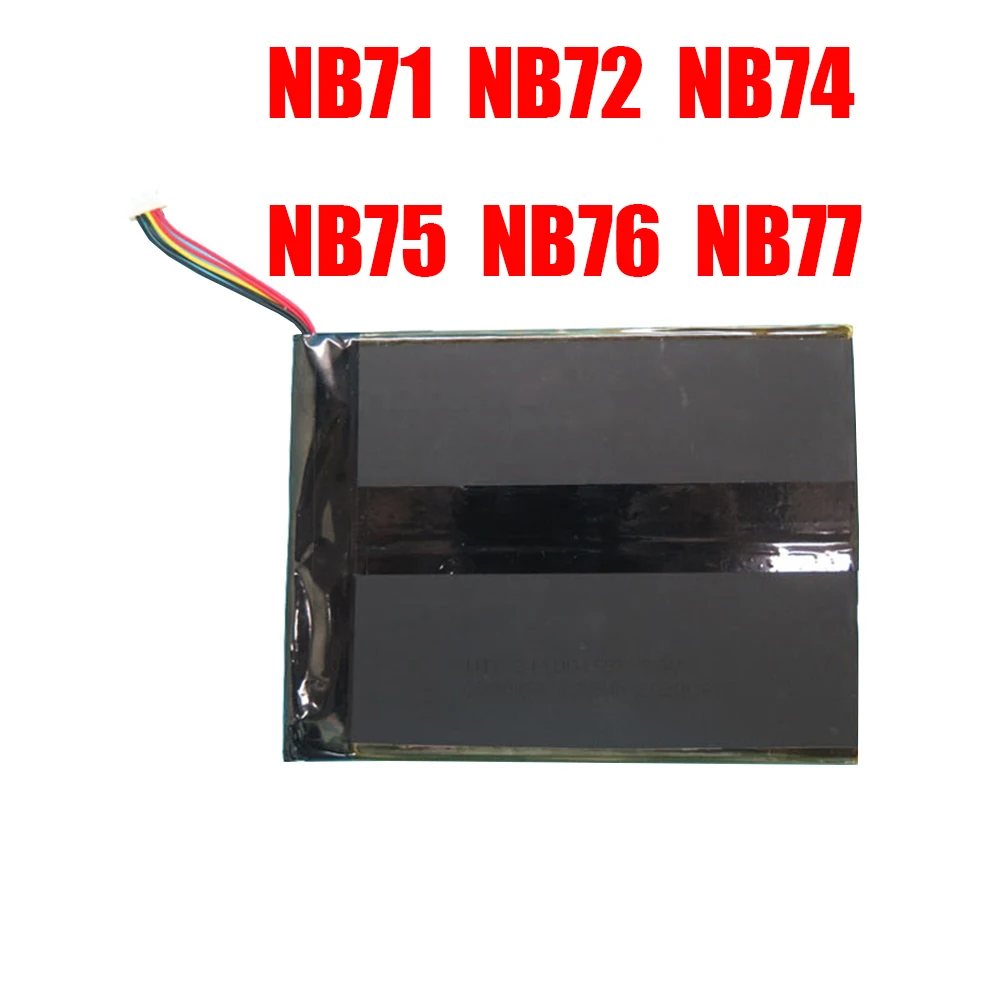 

Laptop Replacement Battery For Irbis NB71 NB72 NB74 NB75 NB76 NB77 3.8V 6000MAH 22.8WH New