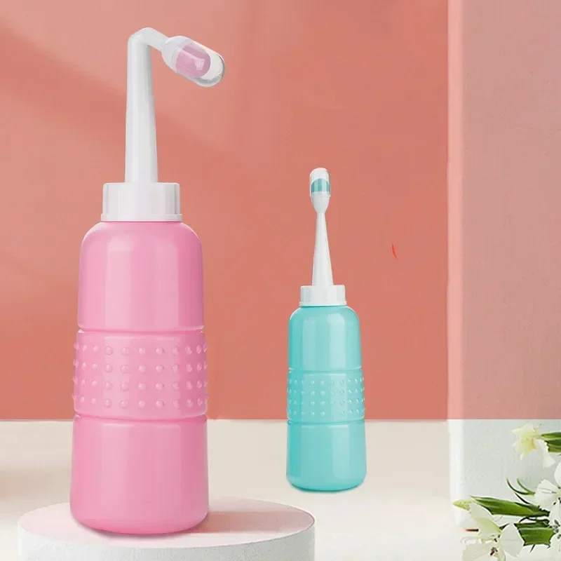 New Portable Bidet Spray Handheld Travel Bidet for Pregnant Women Baby Cleansing Water Washer Bottle Baby Showers Mom Bottle