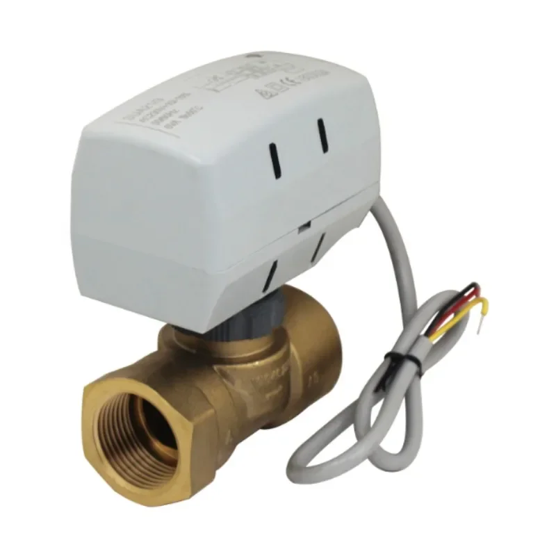 

Моторизованный регулирующий клапан с электрическим приводом M30 * 1,5 для блока вентилятора, 3-проводной, 1-контроль, латунный запорный электрический магнитный клапан