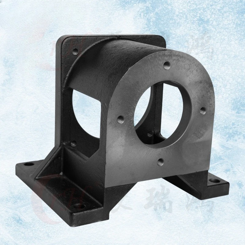 Control Machine Tool Servo Motor Fixed Integrated Bracket Cast Iron Aluminum Alloy Bell Cover Pump Connection Support Seat
