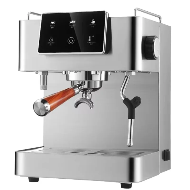 

15 Bar Semi-automatic Touch Screen Control Electric Espresso Cappuccino Coffee Maker Machine For Household