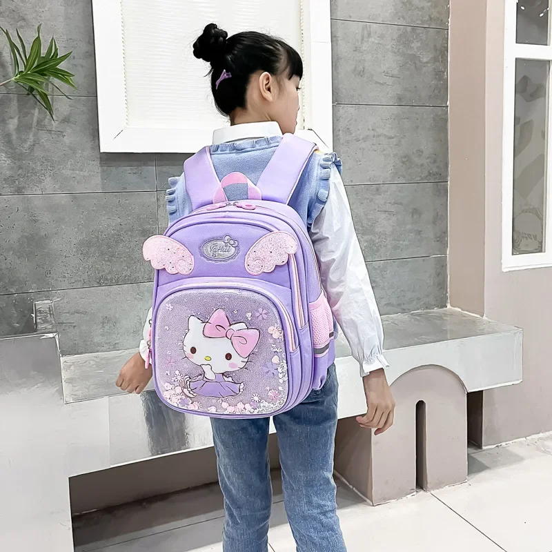 Sanrio tas sekolah murid baru Clow M, tahan air tahan noda kapasitas besar kasual dan ringan lucu