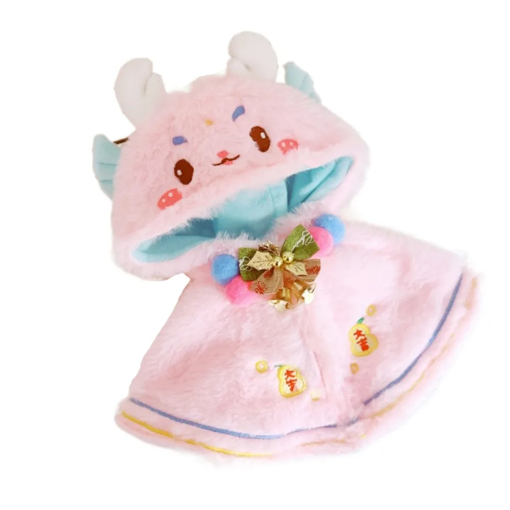 

Рождественская шаль 20 см, хлопковая кукольная одежда, сменная одежда в виде снеговика, мягкая кукла, костюм, плюшевый плащ, плюшевая игрушка, одежда