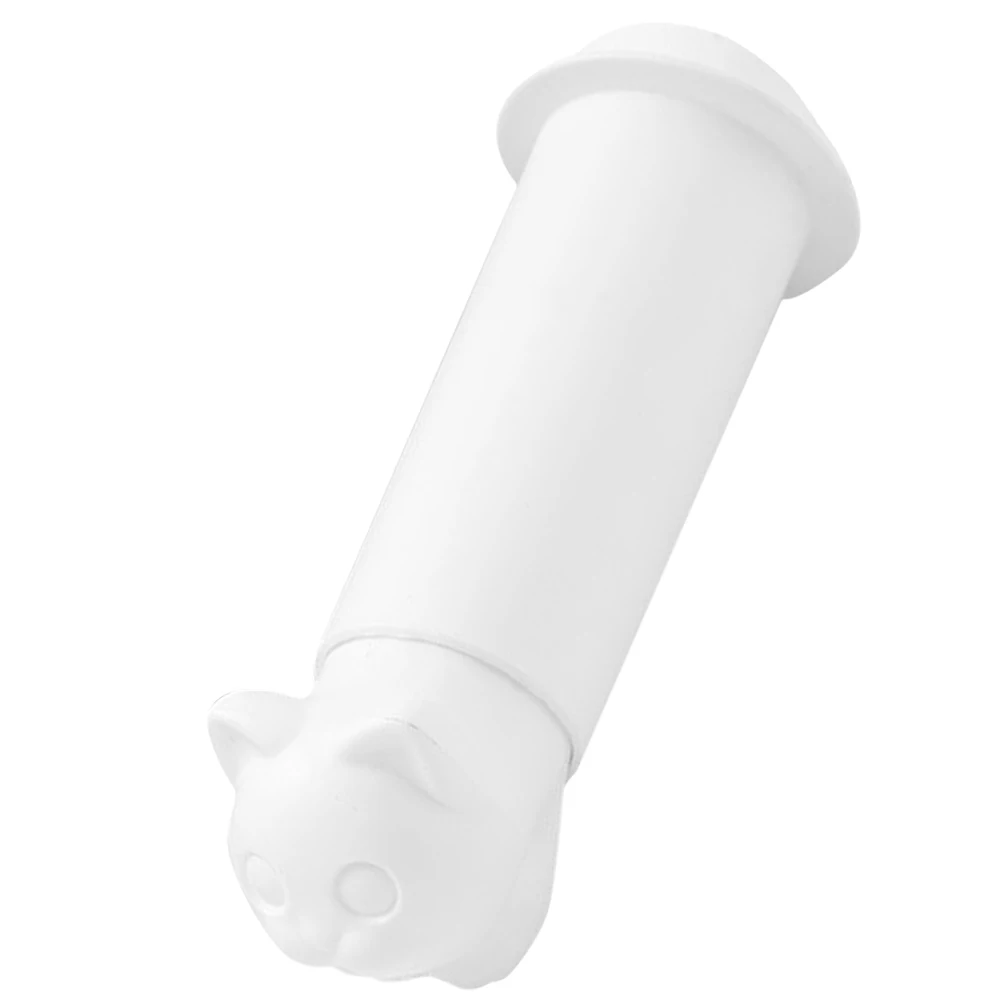 

Wall Mounted Toilet Paper Holder White Cat Roll Rack Bathroom Saving Easy Clean Durability Household Paper Towel