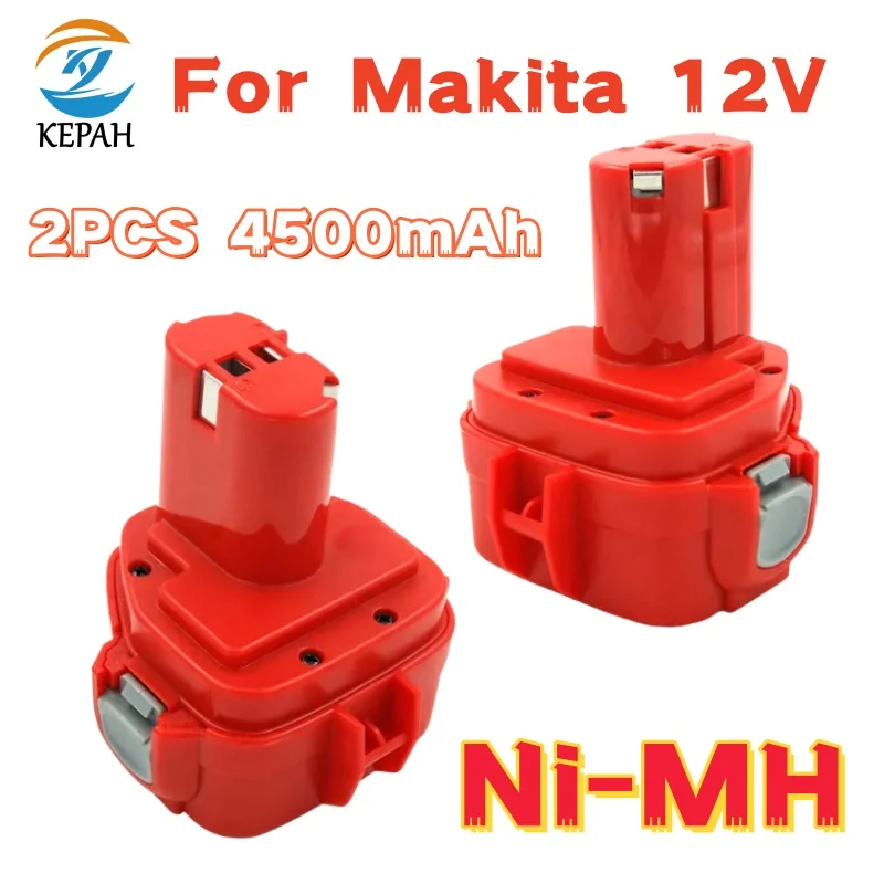 NEW 4500mAh Ni-Mh Ni-CD 12V Battery for Makita Cordless Drill 6270D 6271D PA12 1220 1222 192598-2 1222 1220 1233 1234 1235B