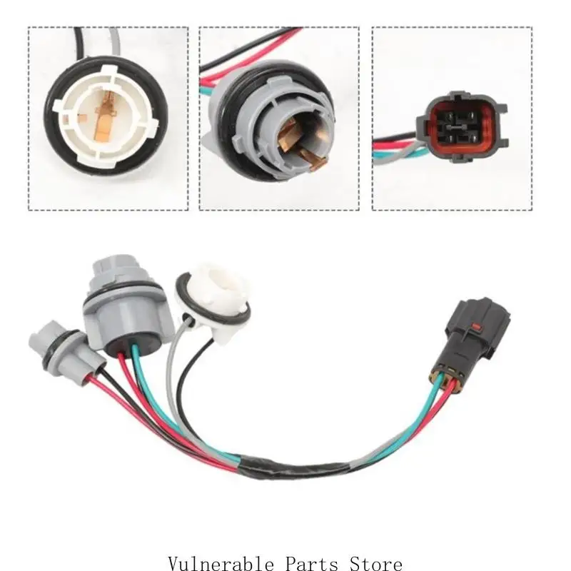 D0UC Tail Light Lamp Socket Harness Presaction Laillight Socket Socket Auto Auto Aportory Easy For 2016-2018