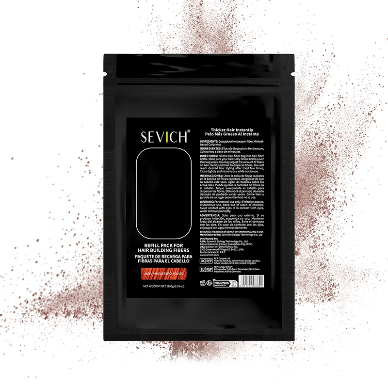 Unisex haarverdikkende vezels voor dicht haar Verdikkingspoeder 5 Second Instant Coverage Root Concealer Haarvezel Haarstyling