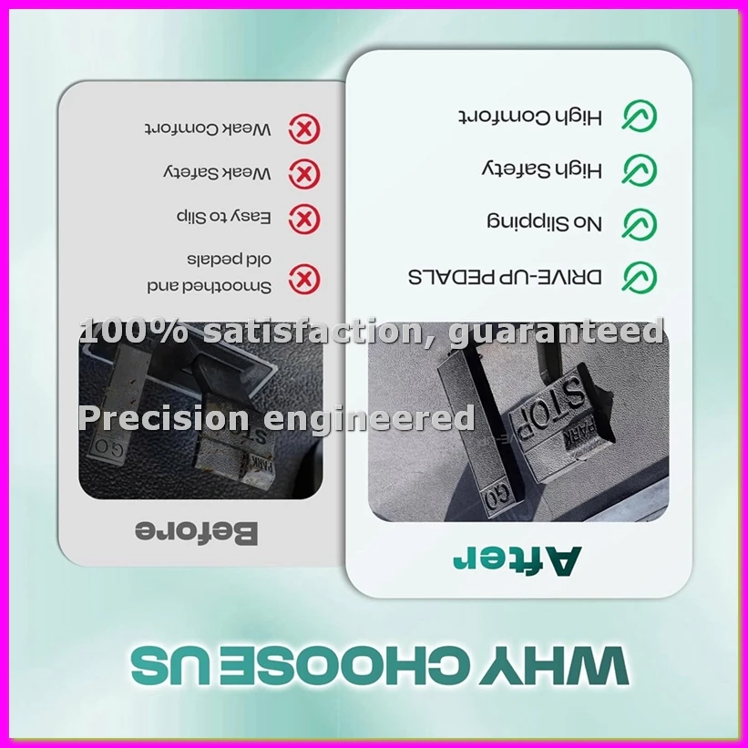 

Накладки на педали акселератора и тормоза для гольф-каров Club Car 1981-2011, артикулы 1013869, 1013870, 1013871-ANKL