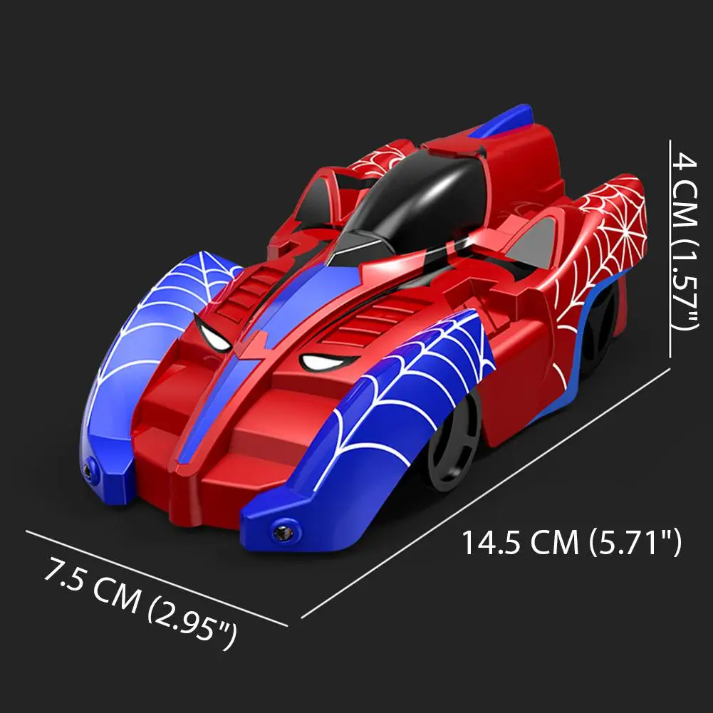 RC Stuntauto Muurklimvoertuig Spinnenweb Draadloze afstandsbediening Raceauto Speelgoed met dynamische verlichting voor kinderen Jongens Geschenken
