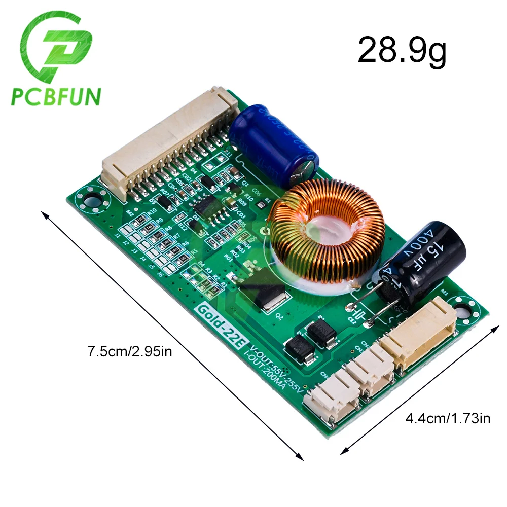 Universal 22-60 Inch LED LCD TV Backlight Driver Board 55-255V Output Constant Current Booster Board High Voltage Module