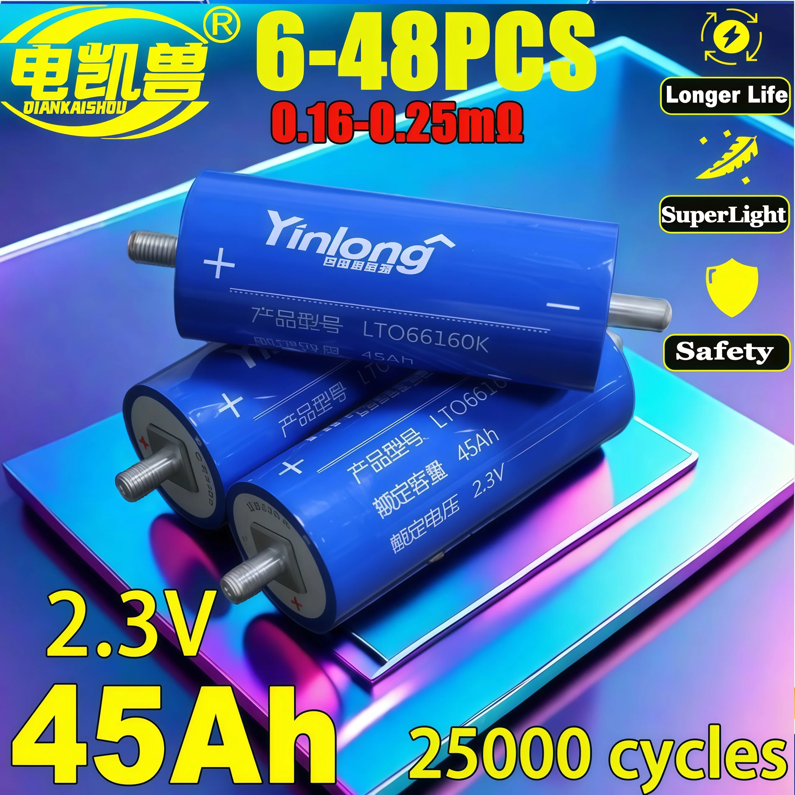 New Grade A 45Ah 25… - image