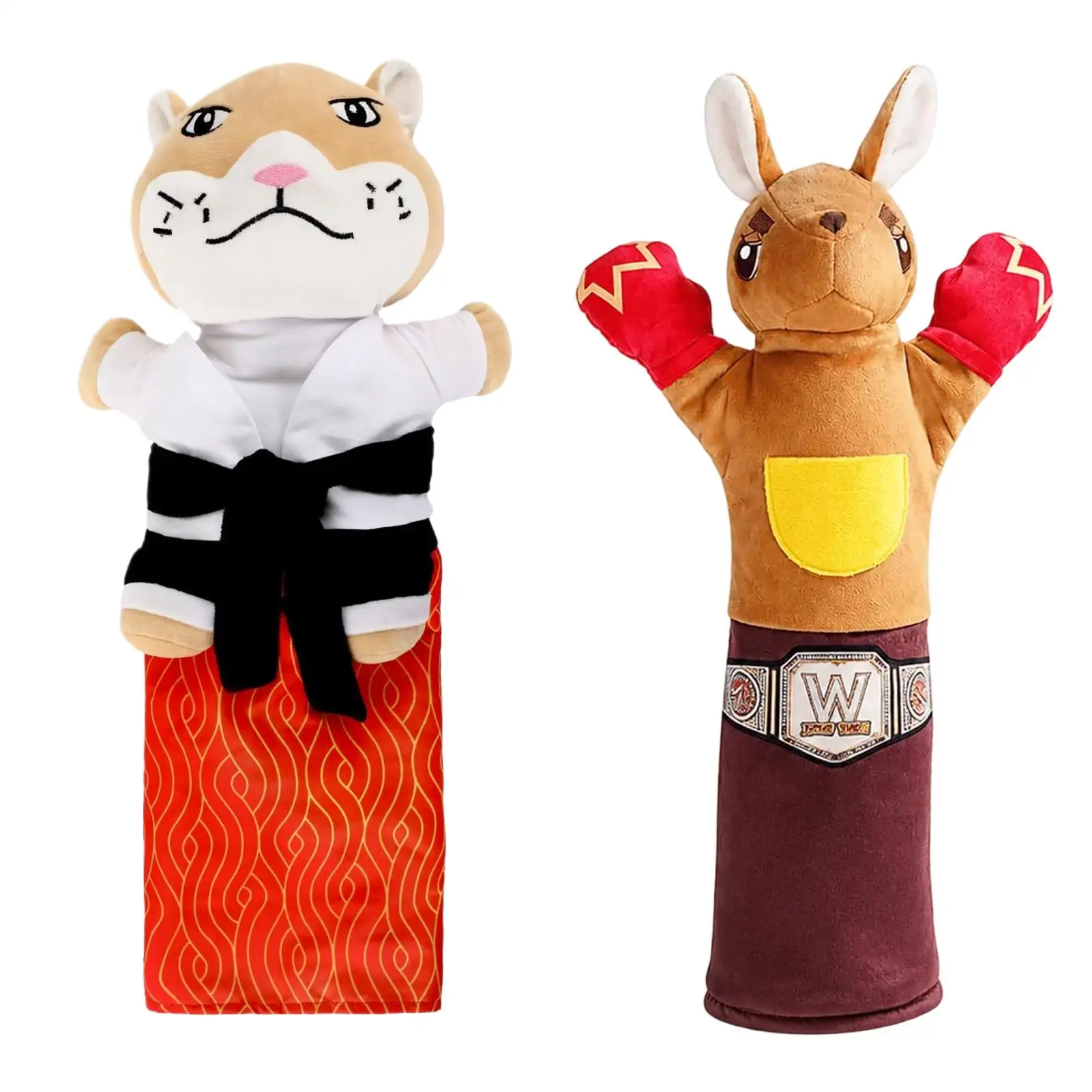 Katzenpuppenspielzeug mit 3 Katzenminze-Beuteln, Leckerli-Tasche, 3-Schicht-Schutz, Katzenpuppen-Wrestler zur Linderung von Langeweile und Mentaler Stimulation