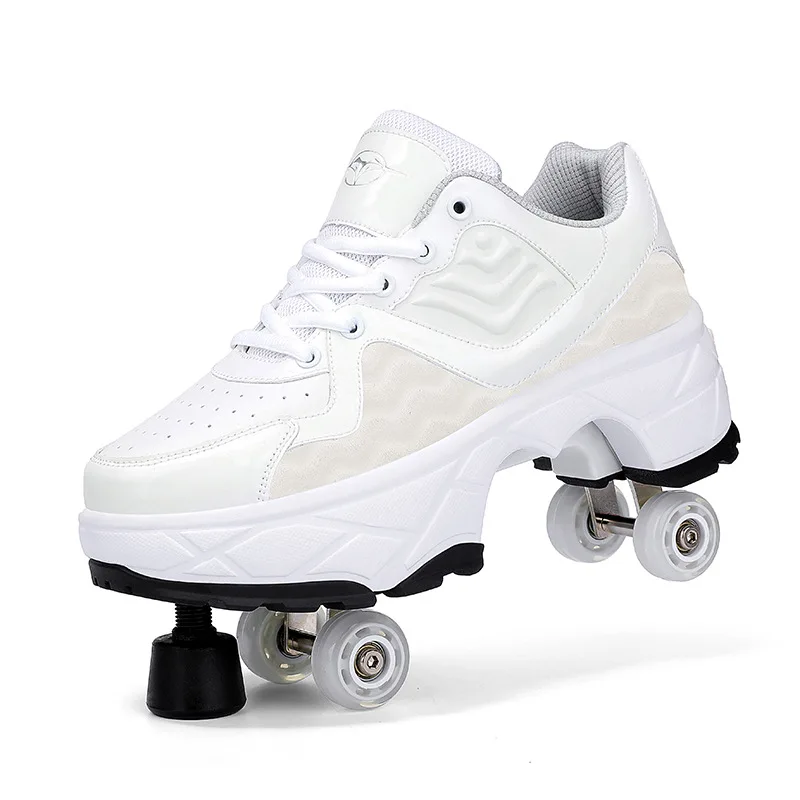 New Generation Retractable Boys and Girls Roller Skate with Wheels Sports Shoes