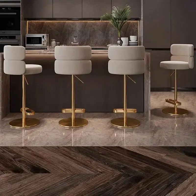 مقاعد بار تجارية فاخرة، طاولة مطعم مستدامة، أثاث قهوة مريح #5