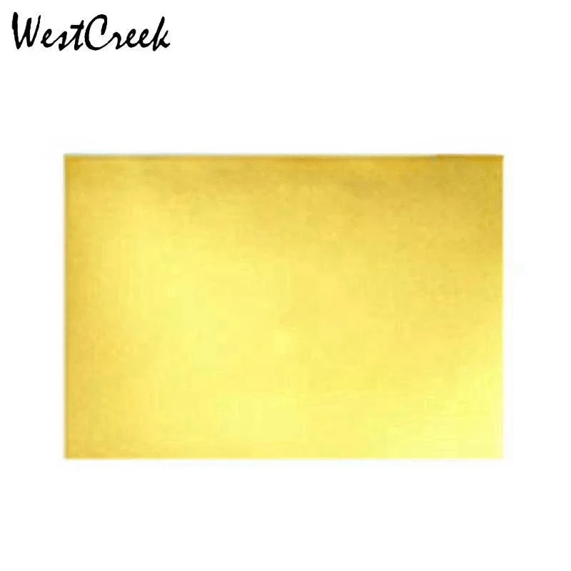 WESTCREEK 99.99% Purity gold foil Au gold electrode sheet anti-oxidation corrosion-resistant anode pure gold flakes for lab