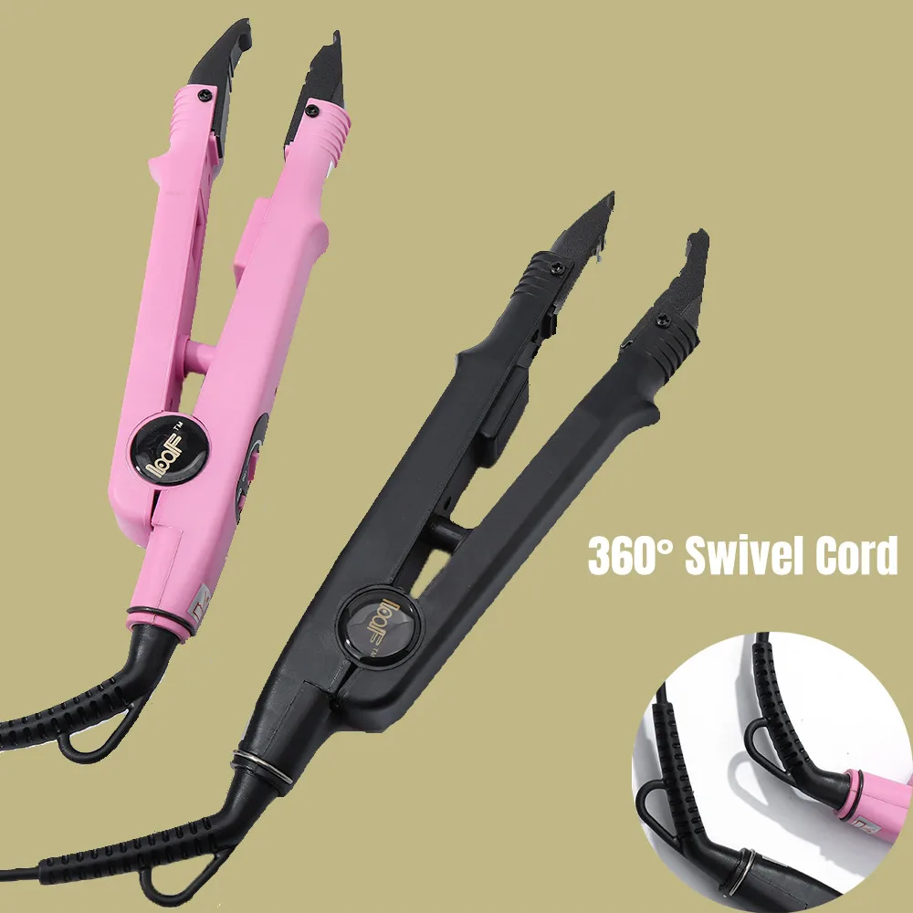 Professional Fusion Hair Extension Iron Keratin Bonding Tool Fusion Heat Hair Connector Keratin Wand Hair Clip Styling Accessory