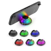 For Switch2 TV Converter Dock Circular Design With Gigabit Ethernet Port RGB Light Video Output Adapter Gaming Accessories