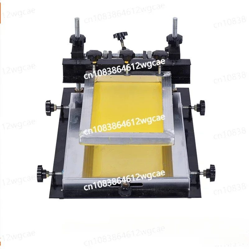 Small Manual Silk Screen Station SMT Manual Stamping Station Solder Paste Screen Printing Machine Screen Printing Machine