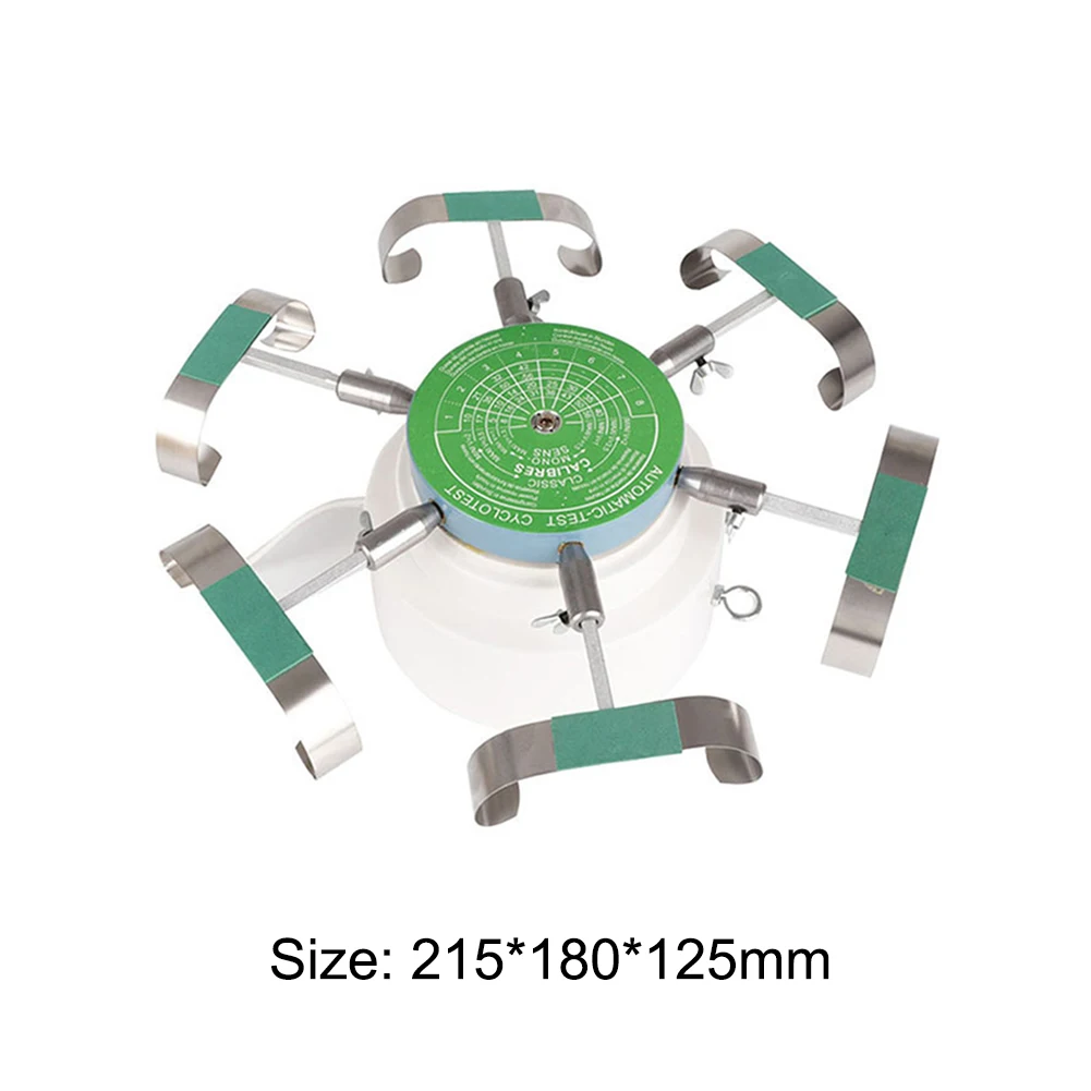 Automic 6 Arms Cyclotest Watch Tester Machine Watch Winders for Watchmaker Testing