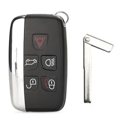 jingyuqin Remote Car Key Case Shell Cover For Land Rover Evoque Discovery 4 Rover Evoque For XE XFL et Jaguar Freelander
