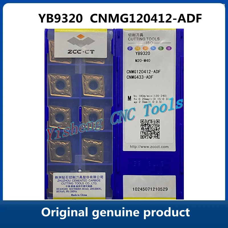 ZCC CT  CNMG120404-ADF CNMG120408-ADF CNMG120412-ADF YB6315  YBG205 YB9320 YB9315 YNT251