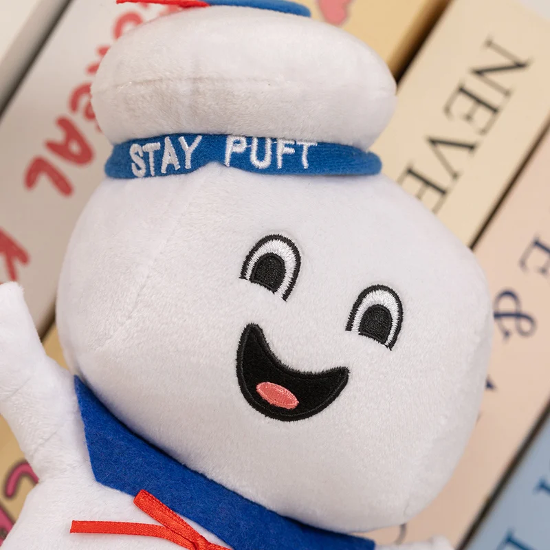 2 Stück Marshmallow Man Slimer Plüschfigur, Vintage Ghostbusters 3 Stay Puft Plüsch, Bank Sailor Plüschpuppe, Weihnachtsgeschenke – Detail 10