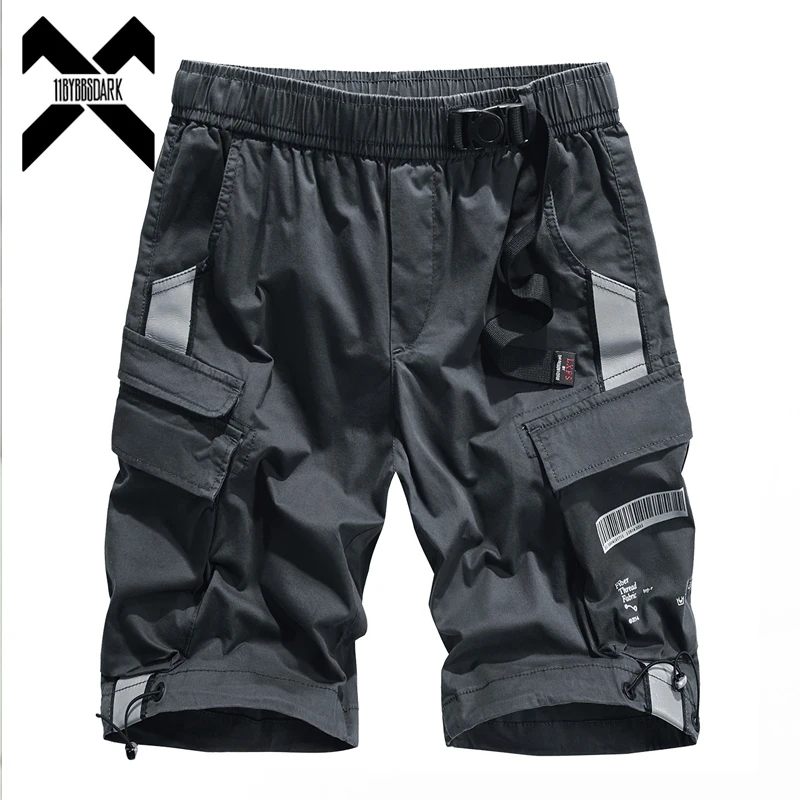 2022 Summer Tactical Bomber Shorts Men Fashion Functional Multi Pockets Shorts Techwear Hip Hop Streetwear Short Pants WB740