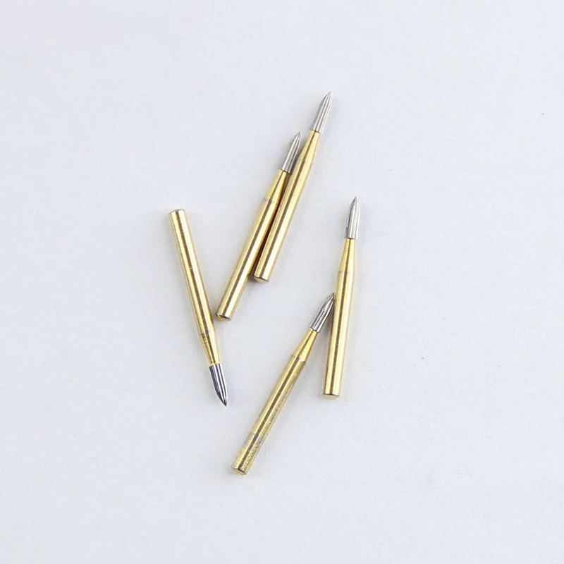 5pcs/Box Dental Tungsten Finishing Carbide Burs FG 7903 8-12 Blades Dentistry Grinding Drills High Speed Triming Dentists Tools