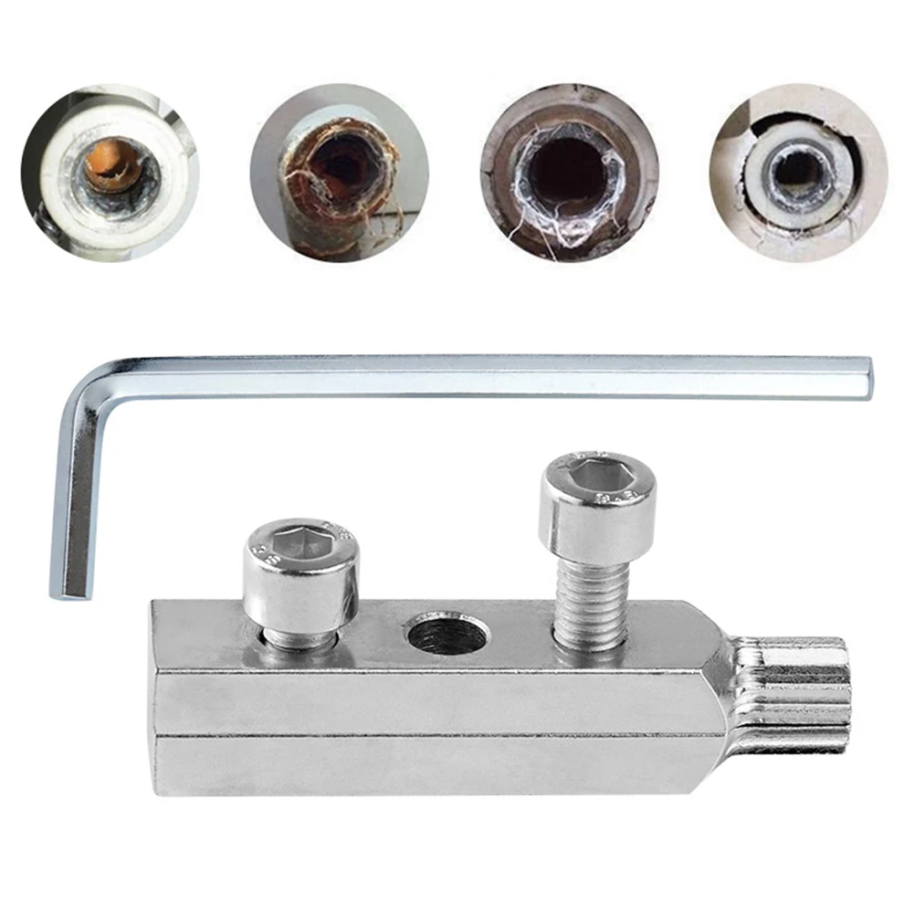 

1 Set Extractor Faucet Angle Valve Wire Extractor Threading Tools 1/2 Inch 3/4 Inch Valve Screw Extractor Tap And Screw Bolts