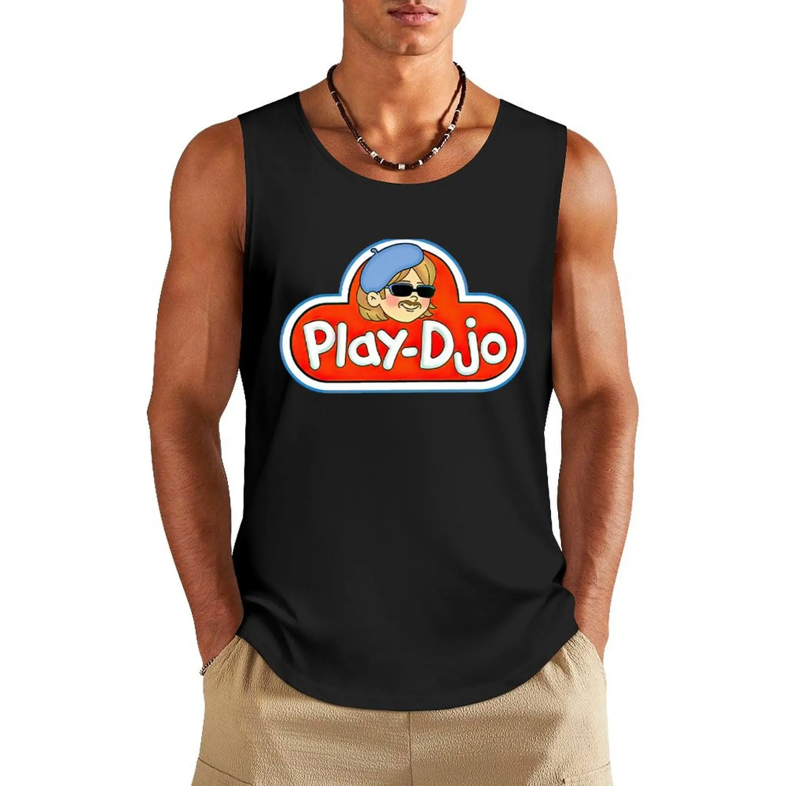 

Play Djo Tank Top gym top sleeveless gym shirts male clothing men