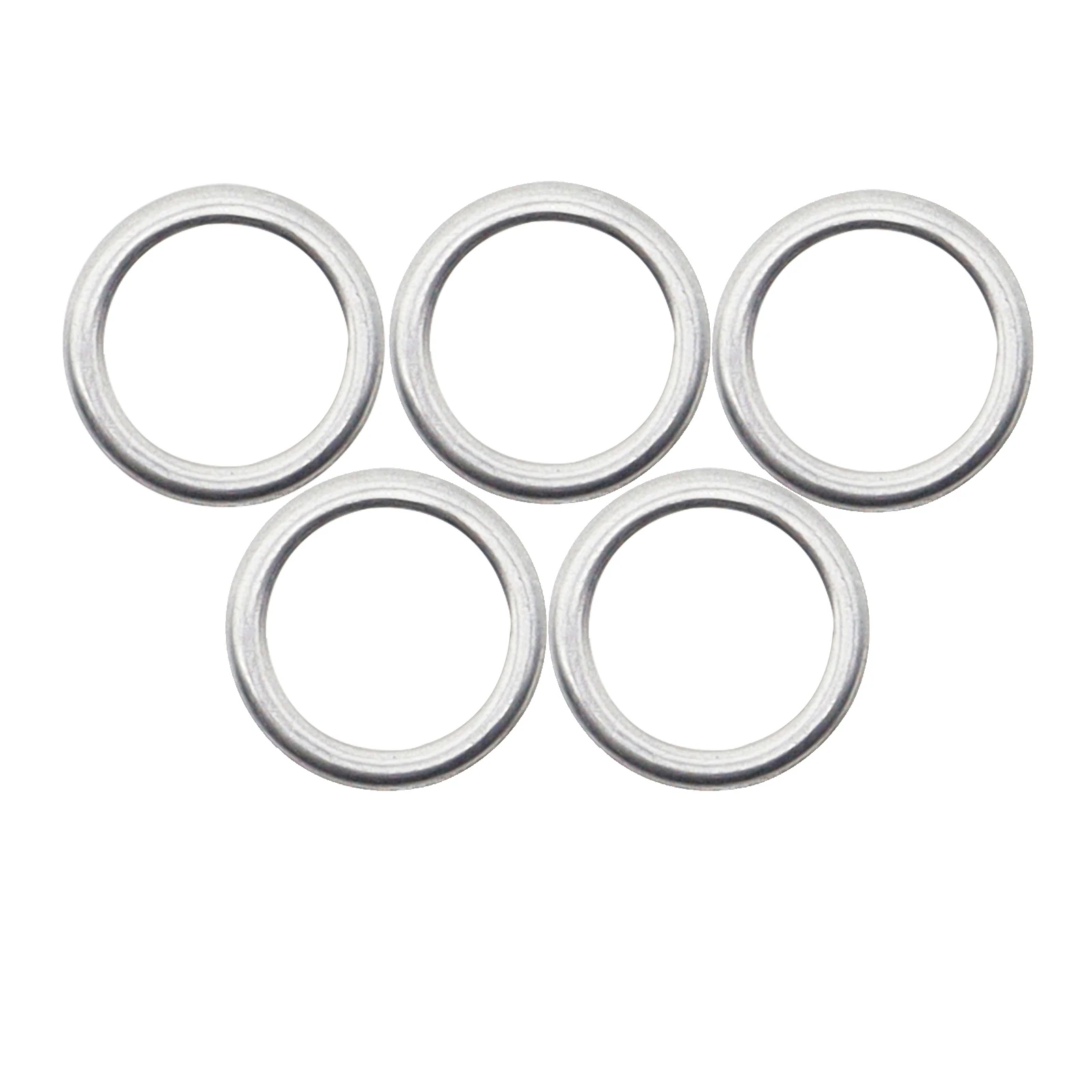 10PCS Auto Engine Oil Drain Plug Gasket For VW Audi 14X20X1.5mm Oil Pan Screw Washer 14MM Metal Washer Gasket 408300330 N0138157