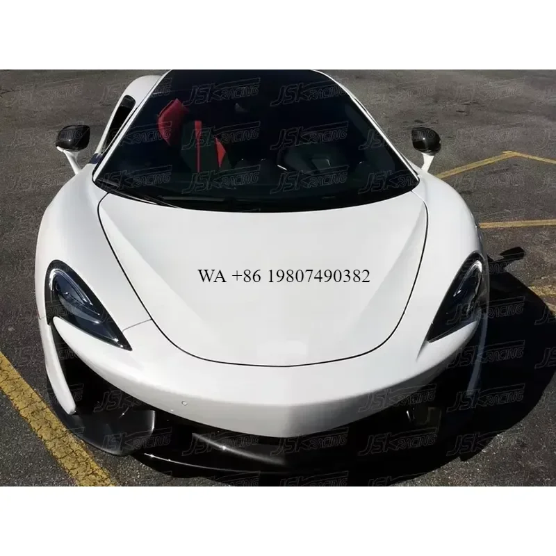 Wmwmnu Carbon Fiber Front Bumper for 2015-2017 570S OEM Style Replacement Auto Body Kit Accessories