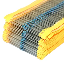 100個1/8ワット1/6ワット金属皮膜抵抗5R6 6R2 6R8 5K6 6K2 6K8 56R 560R 680 18k 5.6 6.2 6.8 56 62 68 560 620 680 r 18k mオーム1% 0.125ワット