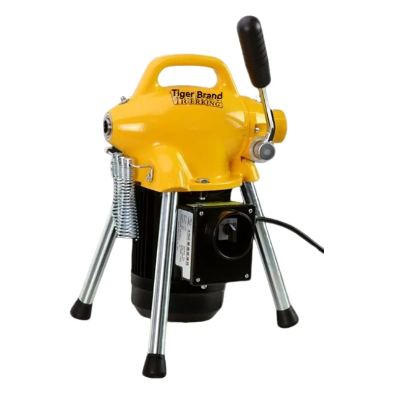 A75G High Power Electric Pipe Dredging Machine KOTUMY 220V, Toilet Drain Clog Remover with 18 Meters Steel Spring Cable