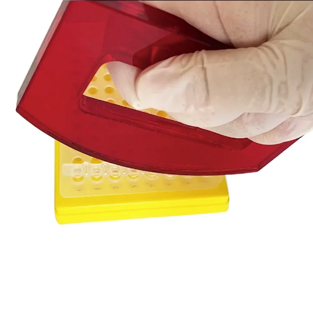 

LABSELECT STP100 Plexiglass Capper Laboratory Strip Crimpers for Sealing Strips and PCR Plates