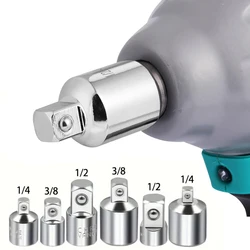 6pcs Ratchet Wrench Socket Converter Sleeve Head Adapter 1/2 