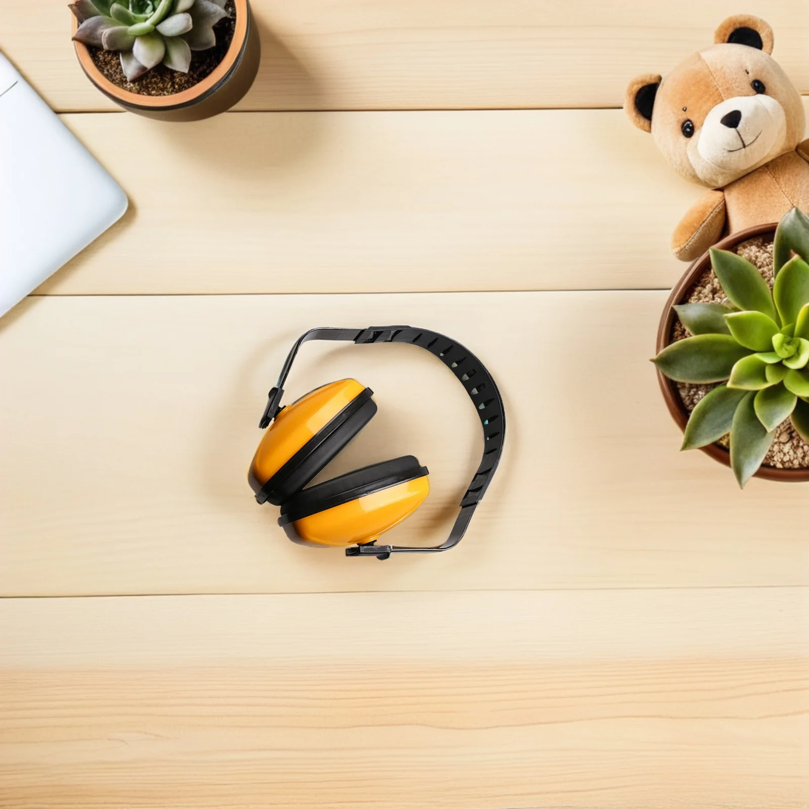 مادة أمان لسماعات الرأس المانعة للضوضاء وبطانة مزدوجة للاستخدام الداخلي والخارجي والسفر والتخييم واستخدام حماية الأذن