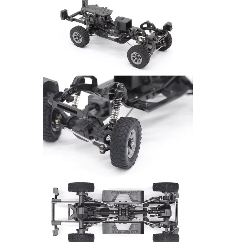 Orlandoo Hunter A02 Pajero RC Crawler Car 1:32 Mini Mosquito Car KIT Unassembled Remote Control Painted Body Shell For Hobbyists