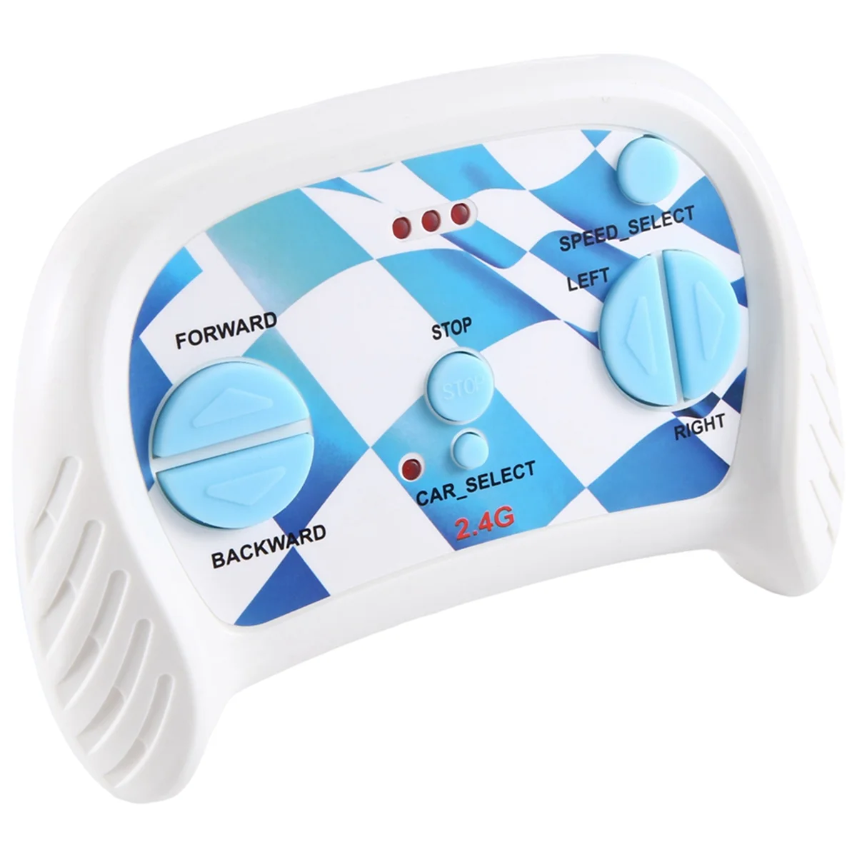 Voiture électrique Bluetooth 2.4G pour enfants, télécommande, pièces de véhicules électriques à commande bleue