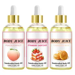 120ml Non-Greasy Moisturizing Soothing Oil Body Juice Oil Facial Body Massage Moisturizing Diffuser Aromatherapy Face Body Oil