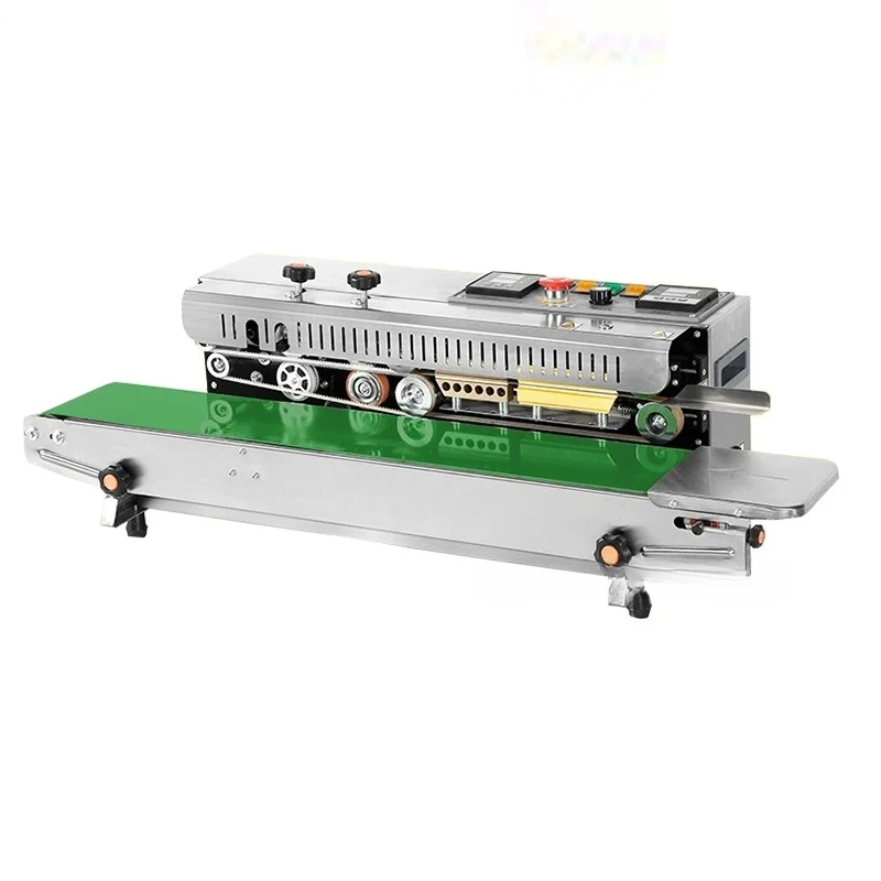 Hot Sale Stainless Steel Sealing Machine With Ink Wheel Printing