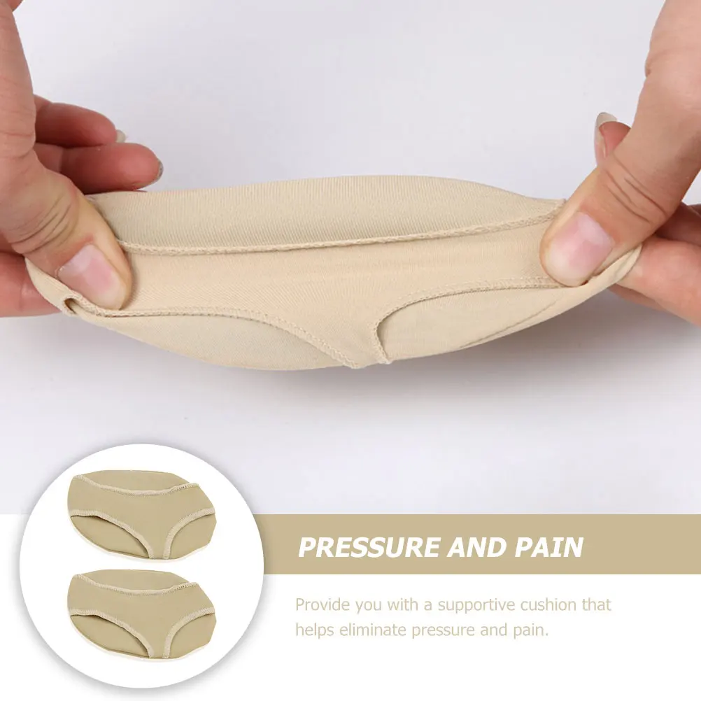 

2pcs Forefoot Gel Protective Cushion Non-slip Support Insoles High Heels Comfort Lightweight Front Palm Pads for Shoes