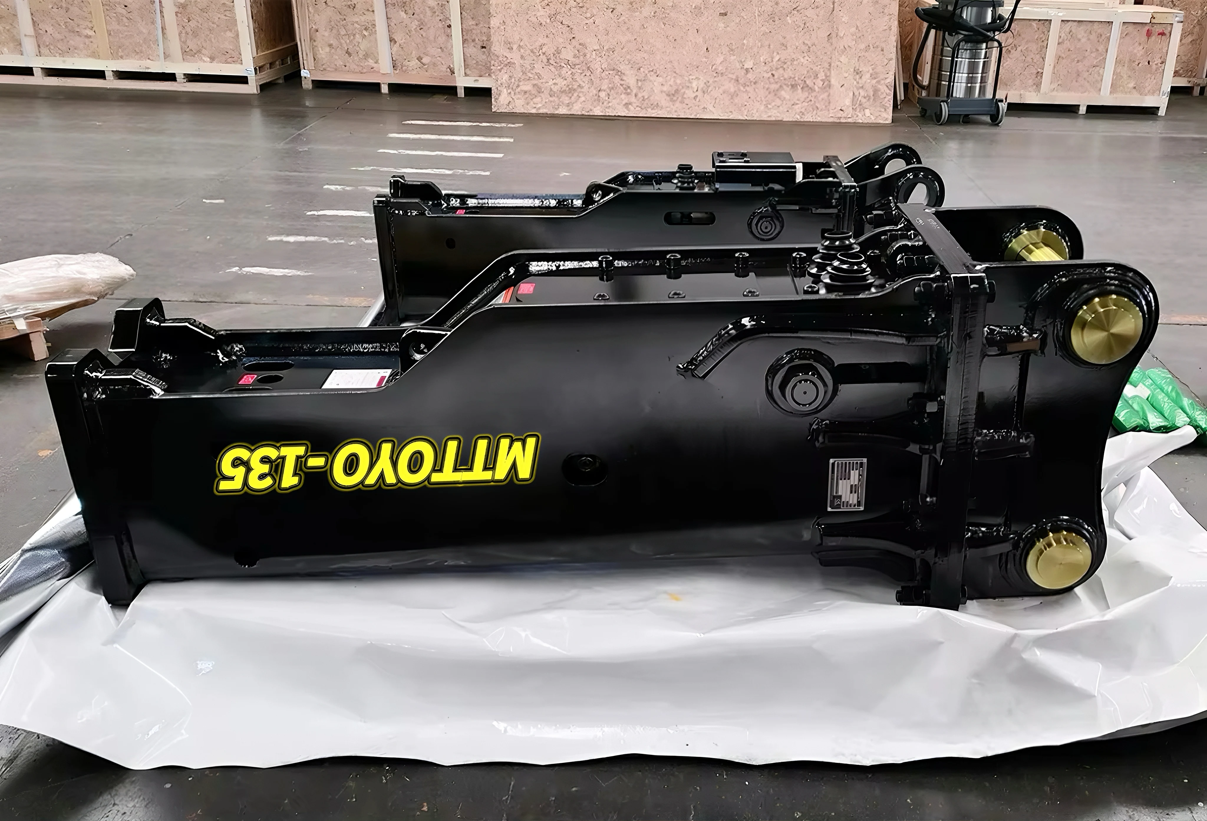 كسارة هيدروليكية عالية الكفاءة HB40G HB50G مطرقة جاك تفكيك جديدة لآلات الهندسة الأساسية لمنجم الحفارة 38-50