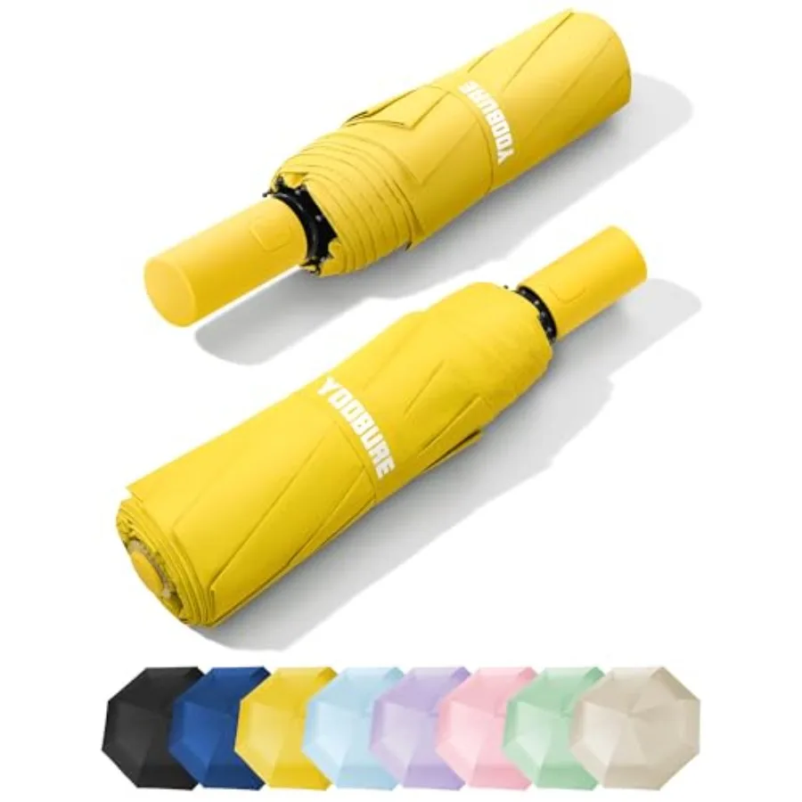 

Automatic Travel Umbrellas for Rain - Portable and Compact Umbrella for Backpack, Car, UV Umbrellas for Sun Protection, Windpro