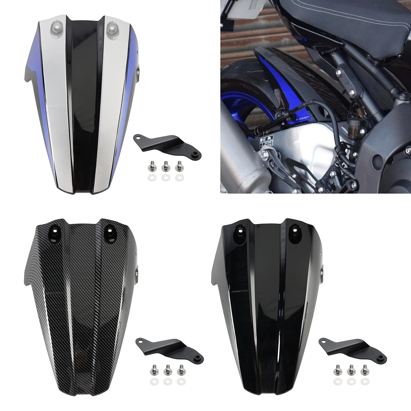 

Topteng Rear Fender Mudguard Fairing For Yamaha MT-10 / SP MT10 2016-2024