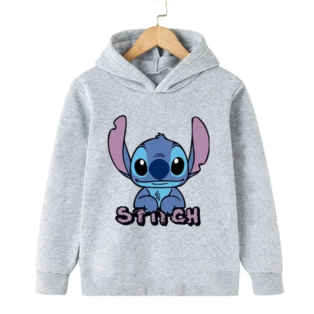 Kawaii Women\'s Sweatshirts Funny Stitch Cartoon Print Hoodies Women Harajuku Autumn Cute Anime Streetwear Hoody Female Hoodie