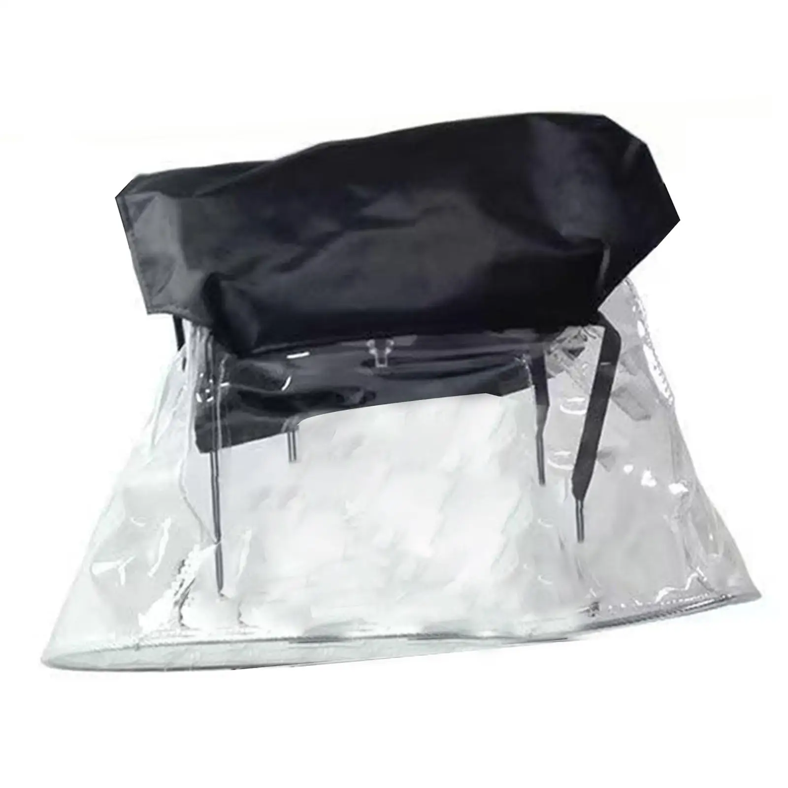 غطاء مطر خفيف متحرك مقاوم للغبار لدرع أضواء المسرح الشفاف #4