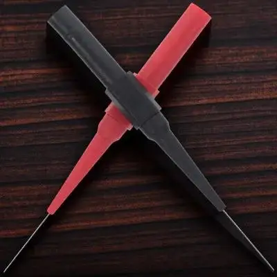 

2Pcs Electrical Test Probe Ultra-Fine Needle Multimeter Leads Vehicle Circuit Tester Automotive Voltage Diagnostic Pin Back