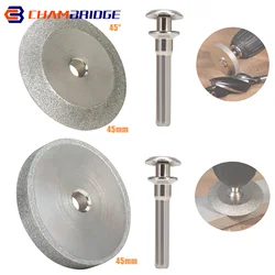 45mm Diamant schleif scheibe Mini-Poliers cheibe für Bohr schleifer Metall Wolfram Wolfram draht Schleif-/Montage dorn