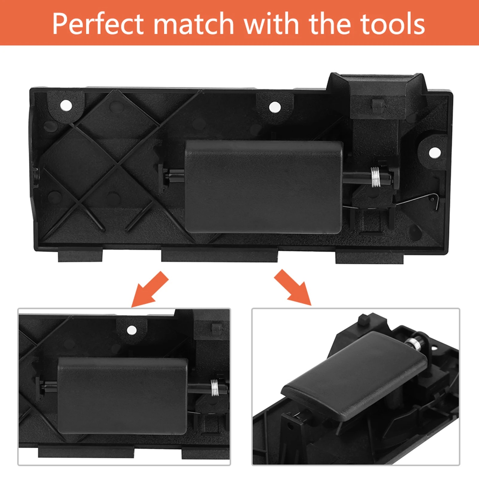 Car Glove Box Handle Cover Left hand Drive Car Glove Box Catch Handle Cover for  Mondeo MK3 2000-2007 Lock Assy 136261